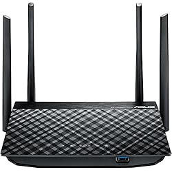 ASUS RT-AC58U - Router inalámbrico Dual-Band AC1300 Gigabit (USB 3.0, Servidor VPN, MU-MIMO, CPU Quadcore)