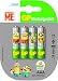 Produktbild GP Batteries Alkaline Batterien Akku AA 850 mAh Minions Edition 1 x 4 Stück