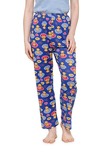CAMEY Womens Cotton Printed Pajama (Blue, Free Size) RS.199 (87.00% Off) - Amazon