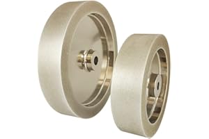 UF-SHARP CBN Schleifscheibe 200mm für T4 Nassschleifmaschine -200mm*38mm*12mm (Rechter Winkel, 80 Körnung)