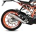 Produktbild Auspuff Mivv Ghibli KTM RC 125 14-16 Edestahl
