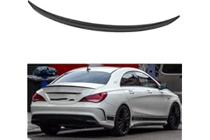 REXGEL Alerón Trasero de Coche para Mercedes Benz W117 C117 CLA 200 CLA 220 CLA 250 CLA 45 2013-2018 Maletero del Coche ala Cola Modificación Accesorios