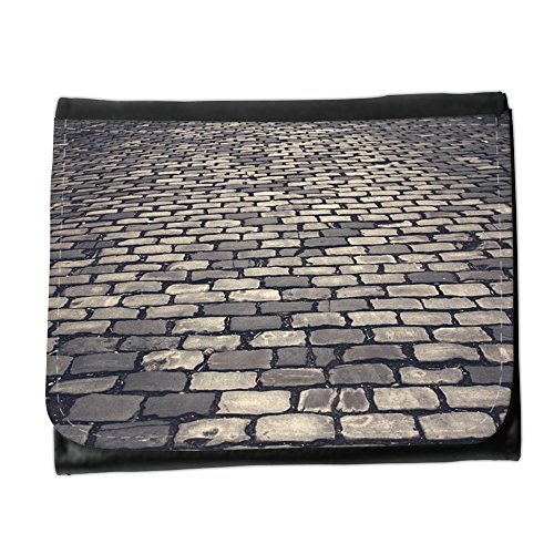 Preisvergleich Produktbild Portemonnaie Geldbörse Brieftasche / / M00157840 Cobblestones Straße Pflastersteine / / Small Size Wallet