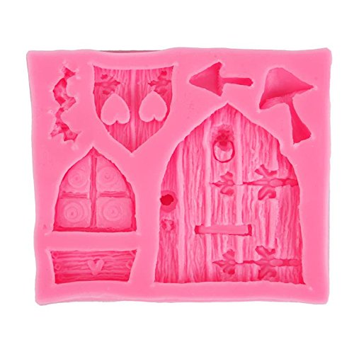 calistouk weichem Design einfach zu Reinigung fertigen vorbereitet Food 3D Silikon Form House Wall