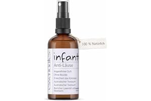ESSENCIALES Läusemittel Ohne Chemie Für Kinder + Wirksames Abwehrspray Gegen Läuse Und Nissen Mit Ätherischen Ölen Und Teebaumöl + Natürliche Alternative Zu Läuseshampoo Und Läusekamm Einfache Anwendung
