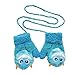 BuyHere Unisex Baby Cartoon Coral Fleece Gloves, Bat
