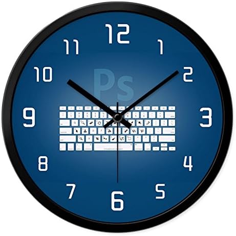 Wall clock, simple and stylish wall clock, ultra-quiet clock,quiet wall clock?Creative home pendant,12Inch