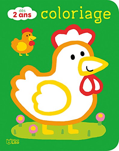 Coloriages pour les tout-petits: les animaux de la ferme 