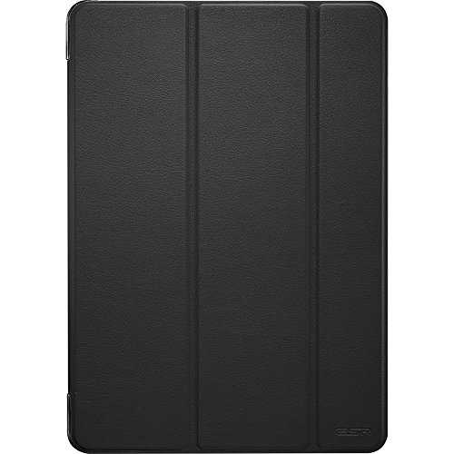 iPad Pro 12.9 (2015 Moell) Hülle, ESR® Auto Schlaf/Aufwachenen Funktion PU Ledertasche mit Translucent Rücken Abdeckung (Silikon Rahmen + Hart PC Zurück) mit Kühlloch Schutzhülle für iPad Pro 12.9 (Schwarz) - 9