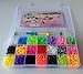 Produktbild Loom Bands Loom Box 4200 Loom Bands Webrahmen Gummibänder Latex frei Webhaken