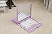 1000Pcs Thin Invisible Eyelid Tape Double Eyelid Stickers Beauty Tool with Purple Box Plastic Small Fork and Mirror (Purple)