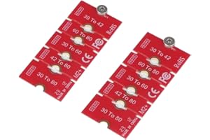 JMT NGFF NVME M2 M2PLUS 2230 to 2280 Adapter Card 2230, 2242, 2260, 2280 Extended Transfer Long Size Change for M.2 U.2 M3 M.3 SSD (2Pcs)