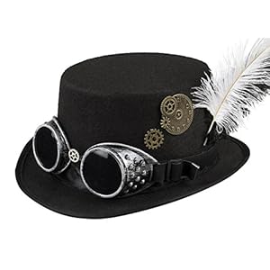 Boland 54502 – Sombrero Specspunk para mujer, talla única