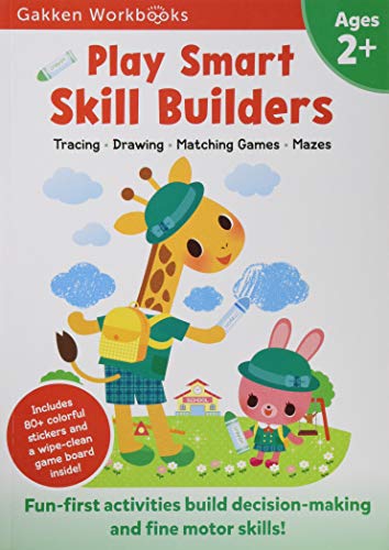 Play Smart Skill Builders 2+: Tracing, Drawing, Matching Games, Mazes (Gakken Workbooks) Play Smart Skill Builders 2+: Tracing, Drawing, Matching Games, Mazes (Gakken Workbooks)