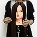 Neverland Beauty 26" 10% Real Human Hair Mixed Synthetic Medium Brown Hair,Hairdressing Training Head Doll Mannequin with Clamp Holder #4 UK Stock
