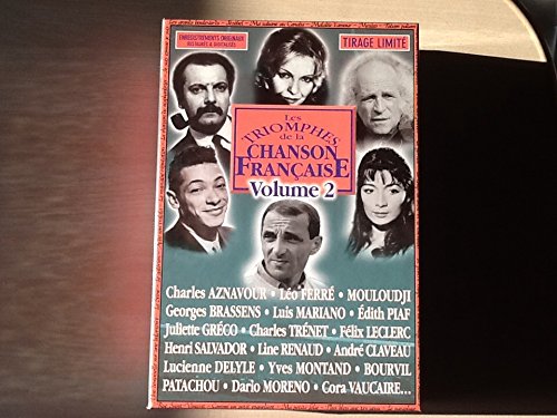 couverture de : Les Triomphes de la Chanson Fran&ccedil;aise Volume 2