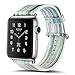 Produktbild Armband für Apple Watch 42mm,PU Leder Ersatzband mit Edelstahl Gürtelschnalle Leder Uhrenarmband für Apple Watch 42mm Series 1/2/3 (A) (6)