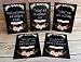 Baby Milestone Cards Alternative Funny Vintage Chalkboard