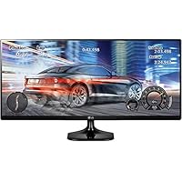 LG 25 inch 21:9 Ultrawide Gaming Monitor - Full HD, IPS Panel with, HDMI, Audio Out, Heaphone Ports - 25UM58 (Black) LG 25 inch 21:9 Ultrawide Gaming Monitor - Full HD, IPS Panel with, HDMI, Audio Out, Heaphone Ports - 25UM58 (Black)