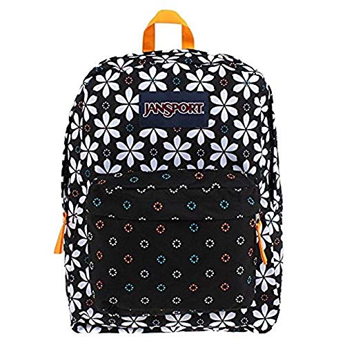 Preisvergleich Produktbild JanSport Superbreak Rucksack Unisex, Schwarz Floral Geo