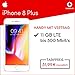 Produktbild Apple iPhone 8 Plus (Gold) mit 64 GB internem Speicher, Vodafone Smart XL inkl. 11GB Highspeed Volumen mit Max 500 Mbits, inkl. Telefonie- und SMS Flat, EU-Roaming, 24 Monate min. Laufzeit, mtl.