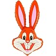 Toyland® 94cm (37") Rabbit Shaped Balloon Available In 6 Colours - Easter Balloons (RED)