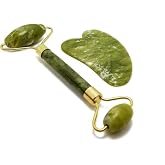 Chermik Yeşim Taşı Face Roller Ve Yeşim Kalp Gua Sha 2'li Set