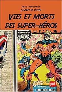 jaquette livre Vies et morts des super-héros