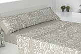 Bajera ajustable Pierre Cardin Zephir - Juego de Sábanas, Beige, para cama de 150