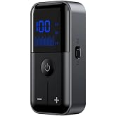 Bluetooth 5.4 Kablosuz Ses Alıcı-Verici Adapt&ouml;r, LCD Ekranlı, 10 Metre Menzilli, TF Kart Destekli, Y&uuml;ksek Kaliteli Ses İletim