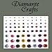 1mm - 8mm Mixed Colours Diamante Self Adhesive Rhinestone Body Nail Vajazzle Gems - created exclusively for Diamante Crafts