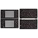 Price comparison product image atFoliX Nintendo DSi Skin "FX-Glitter-Black-Sky" Sticker Decal - Reflective glitter foil
