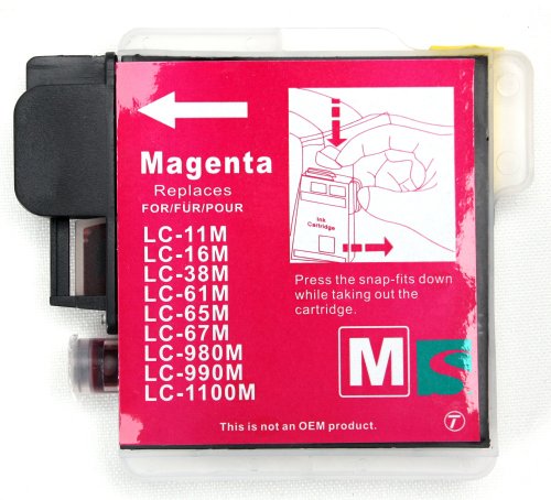 20 XL Patronen, kompatibel zu Brother LC1100 LC980 (8x schwarz & je 4x cyan magenta yellow) - 4