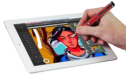 Broonel Red Fine Point Digital Active Stylus Pen For The Apple Macbook AIR 13 3 inch 2017