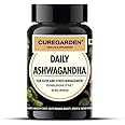 Curegarden Ashwagandha 500 mg | Daily Ashwagandha| 60 vegetarian capsules - Shoden Ashwagandha 120 mg | Stress Relief | Supports Healthy Sleep| Manages Mood Swings.