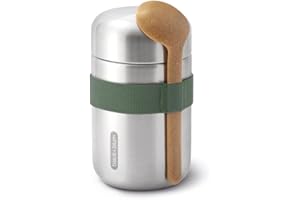 BLACK+BLUM Thermos Black and Blum, in acciaio inox, verde oliva, 400 ml
