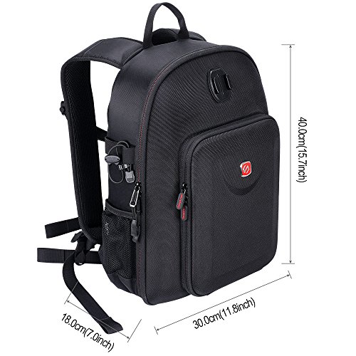Smatree Mochila para DJI Mavic Pro y GoPro Hero 6/5/4/3/2/1 / GoPro Hero 5 Session / Hero Session