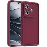 Coverzone Xiaomi Redmi Note 14 4G ile uyumlu Kılıf Parlak Tek Renkli Y&uuml;zey Dayanıklı Malzeme & Tam Koruma Redolent Kılıf Ergo
