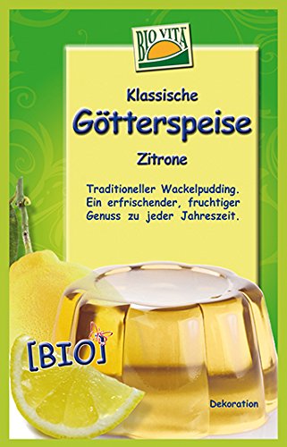 Preisvergleich Produktbild BIOVITA Götterspeise Zitrone, 12er Pack (12 x 15 g)