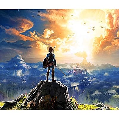 Fabulous Poster Affiche Zelda Breath of The Wild Nintendo Jeux Video(36x42cmB)