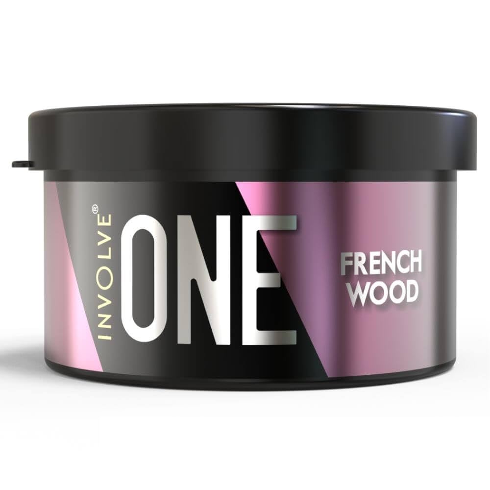 Involve Your Senses One French Wood Car Perfume,Strong Fiber Air Freshener to Freshen'up Your Car -IONE07-40 g