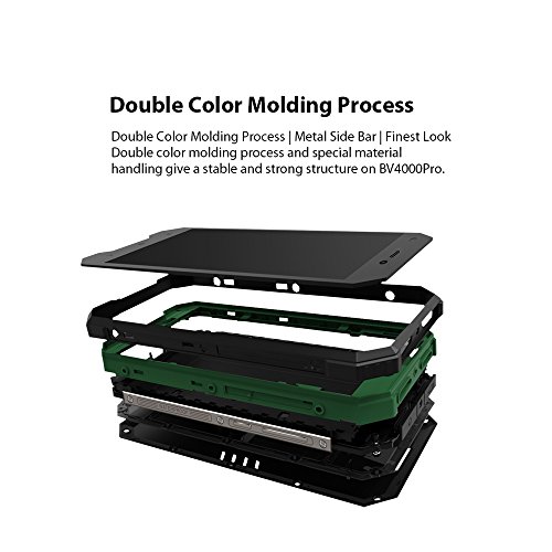 Smartphone in Offerta Blackview BV4000pro Smartphone Android 7.0 3G, 4.7â€˜â€™HD Schermo 2GB RAM+16GB ROM, 8MP+2MP, 3680mAh, Smartphone dual SIM ï¼ˆVerdeï¼‰