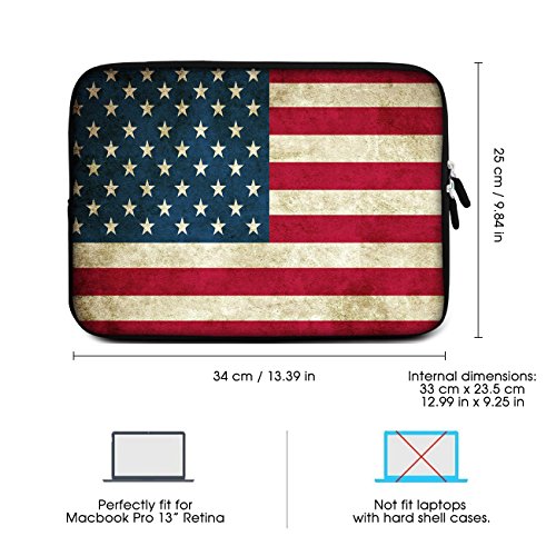Sidorenko Laptop Tasche f  r 13 - 13 3 Zoll Macbook Pro   Macbook Air   Lenovo   Universal Notebooktasche Schutzh  lle   Laptoptasche aus Neopren  PC 