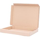 verpacking Large Letter Boxes 165 x 125 x 20 mm Large Letter Box GB-0 DIN A6 for Letters Inner Dimensions 154 x 118 x 17 mm DHL GLS DPD Brown Parcel Shipping Box Book Sending Letter Pack of 500