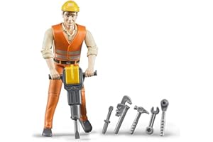 Bruder Construction Worker with Accessories