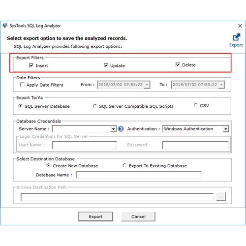 SQL Log Analyzer