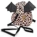 Babyhugs® Kids Walker Safety Harness Back pack with detachable Reins - Leopard Batwings