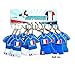 Produktbild Lot / Set von 12 Stück - Key Frankreich Fußball-Trikot
