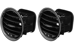 Semoic 2PCS Car Interior Heater A/C Air Vent Cover Outlet Grille for Vauxhall ADAM/CORSA D MK3 Air Conditioning Vents Trim Covers