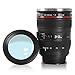 Produktbild Kameraobjektiv-Kaffeetasse mit Saugnapf auf Unterseite, LanChuon BecherTasse Edelstahl Tumbler Cup - cooles Geschenk EF 24-105mm f / 4L IS USM Objektiv Look